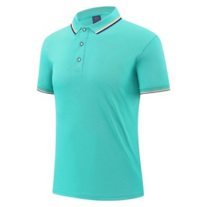 Chemise polo homme 100% coton, manches courtes, décontractée, tissu doux et confortable, logo brodé. - Product Image 2