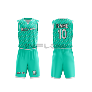 Ensemble de maillot de basket respirant à séchage rapide, anti-transpiration et anti-boulochage pour l'entraînement quotidien - Product Image 2