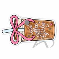 Support de Cils en Acrylique Esthétique « Iced Coffee Girly » pour Extensions de Cils – Durable et Personnalisable avec Logo