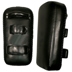 Best Seller Genuine Leather Boxing Training Kick Pads Kick Boxing Strike Curved Arm Pad MMA Focus Muay Thai Pads - Product Image 2