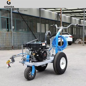 Máquinas de señalización vial por pulverización en frío para estacionamientos y calles de la ciudad son pintores fáciles de operar - Product Image 3