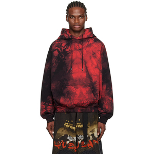 Sudadera con Capucha de Alta Calidad, Diseño Vintage con Estampado de Calaveras, 100% Algodón Ecológico, Hombros Caídos, Personalizable, Último Modelo 2026, Superventas - Product Image 6