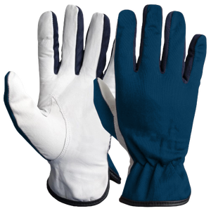 Gants de travail industriels robustes et durables, antidérapants, de protection individuelle, doux, confortables, respirants, en cuir - Product Image 2