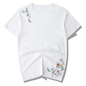 Camiseta Transpirable de Algodón/Spandex para Hombre, Diseño Personalizado OEM ODM 2026, con Logotipo Bordado - Product Image 1