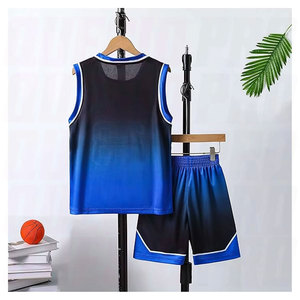 Tenue de Basketball Personnalisée pour Jeunes, Toutes Tailles, Y Compris Grandes Tailles, Vêtements d'Équipe Respirants, Prix de Gros Usine, Vêtements de Sport - Product Image 3