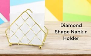 Modern Metal Napkin Holder for Kitchen Counter Dining Table <b>Rustic</b> Decorative Tissue Holder for Home Restaurant Cafe - Product Image 3
