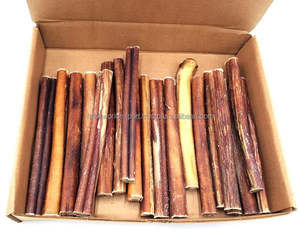 Silver Craft Natural Buffalo and Ox Bully Sticks Degustación de carne Proteínas masticables para perros Golosinas DE LA India por Falak World Export - Product Image 5