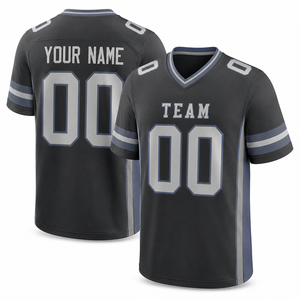 Custom American Football Jersey Breathable Mesh Team Uniform Men's Blank Football Jersey Wholesale <b>Sports</b> <b>Apparel</b> - Product Image 1