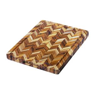 เขียงไม้พรีเมียม ทำจากไม้กระถินณรงค์แบบ End Grain ชุดเขียงสำหรับครัว หั่นผัก เนื้อสัตว์ และชีส - Product Image 3