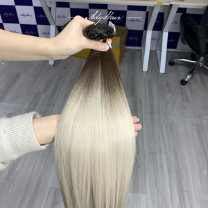 Peluca de gran venta 2026, venta al por mayor con MOQ, cabello humano virgen 100% natural de primera calidad, a granel, en stock, vietnamita, personalizado, con puntas de ganchillo y clip. - Product Image 2