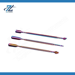 ที่ดันหนังกำพร้าสแตนเลสสองด้าน เครื่องมือสำหรับทำเล็บมือและเล็บเท้า ดูแลเล็บและลอกเจล ผลิตในปากีสถาน - Product Image 4