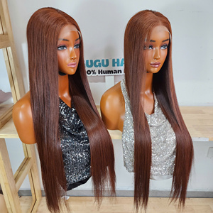 Super Double Drawn Virgin Vietnamese Hair Long Lace Front Transparent Glueless <b>Wig</b> Density 250 - Product Image 2