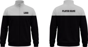 Chaqueta Deportiva Roja Personalizada con Cremallera Completa, Transpirable, con Logotipo y Nombre, Impresión por Sublimación, para Adultos, Unisex, Poliéster, Servicio OEM - Product Image 1