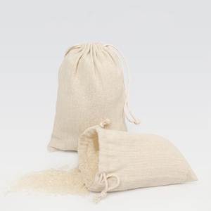 Sacs en toile de coton personnalisés pour la vente en gros, sacs à poussière pour sacs à main, sacs à linge, sacs à farine et pommes de terre, sacs de rangement en coton à cordon coulissant - Product Image 6