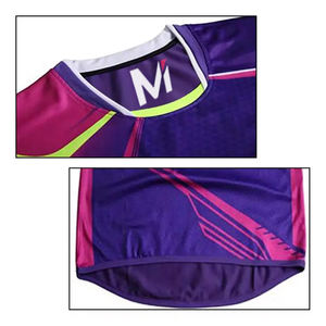 Conjunto de Uniforme de Fútbol de Talla Grande Estampado de Alta Calidad, Camiseta y Pantalones Cortos Premium, Ropa Deportiva Profesional de Secado Rápido y Transpirable, OEM - Product Image 4