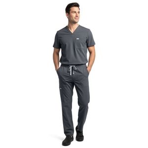 Ensemble de vêtements médicaux en coton pour hommes, uniforme d'hôpital, logo personnalisé OEM, qualité supérieure, combinaisons médicales confortables - Product Image 1