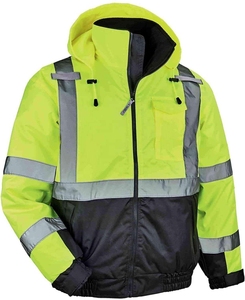 Chaqueta de Seguridad de Alta Visibilidad, Chaqueta de Trabajo Reflectante, Fabricante OEM Personalizado, Chaqueta Impermeable para la Construcción Industrial - Product Image 3