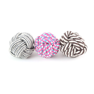 Pelota de Cuerda de Algodón Yommy de 5 cm, Juguete Masticable para Perros - Product Image 3