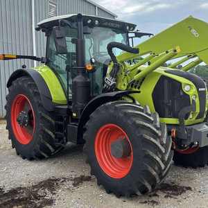 รถแทรกเตอร์ CLAAS AXION 840 240 แรงม้า ขับเคลื่อน 4 ล้อ เครื่องยนต์ทรงพลัง รถแทรกเตอร์สำหรับการเกษตร ระบบไฮดรอลิกขั้นสูง เครื่องจักรกลการเกษตรสำหรับงานหนัก รุ่นโปร - Product Image 2