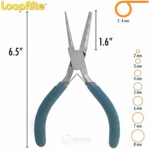 Loop Rite Stainless Steel Plier 2-8mm Looping Tool for Jewelry Making Creating <b>Wire</b> Shapes Findings <b>Craft</b> Art and DIY Projects - Product Image 2