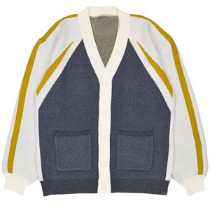 Suéter de invierno con botones y hombros caídos, transpirable y de ajuste relajado - Elegante top de punto de hilo suave para mujer - Product Image 4