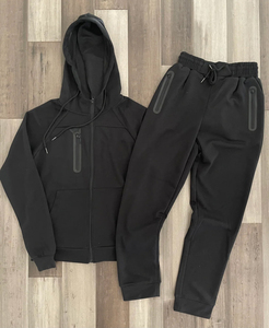 Premium Men's <b>Sweat</b> Set Solid Hooded <b>Top</b> Elastic Waist Shorts Casual Modern Fashion Activewear Street Style Clothing - Product Image 5