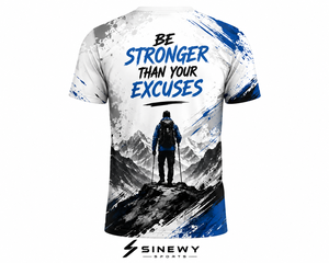 T-shirt en maille sublimée pour homme SINEWY SPORTS, col rond, manches courtes, évacuation de l'humidité, polyester, toutes saisons - Product Image 2