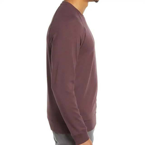 Camiseta de Manga Larga Oversize de Punto Waffle, Estilo Urbano, Prenda Personalizada, Camiseta Térmica de Algodón Premium, Streetwear - Product Image 3