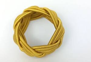 Anneau de serviette en rayonne dorée, Anneau de serviette marin, Porte-serviettes tête turque, Décoration de table - Product Image 3