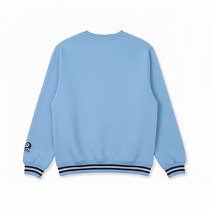 Pull à col rond personnalisé avec étiquette privée, style universitaire, mélange de coton de qualité supérieure, fournisseur OEM ODM - Product Image 4