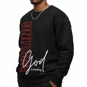 Sweat-shirt à col rond pour homme, sweat-shirt à impression personnalisée, sweat-shirts décontractés pour homme, vente en gros - Product Image 3