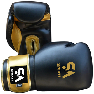 Guantes de boxeo profesionales con logotipo personalizado, de cuero genuino, con cordones, para sparring, competición y entrenamiento en el gimnasio. - Product Image 6