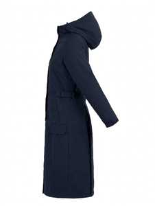 Impermeable Personalizado con Capucha Larga de PU, Chaqueta para Montar a Caballo, Ropa de Trabajo para Exteriores, Capucha Desmontable, Bolsillos Delanteros, Modelo PK - Product Image 6