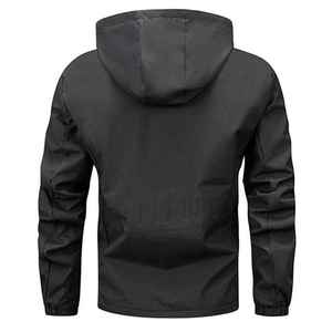 Veste softshell homme personnalisée, légère, résistante à l'eau, pour le travail et les sports d'hiver, avec fermeture - Product Image 4