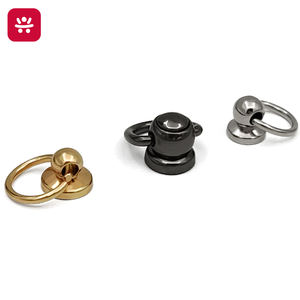 อุปกรณ์ตกแต่งกระเป๋าโลหะ DIY: ลูกบอลหมุน, สกรู, กระดุม, หมุดย้ำ, ตัวยึด, เคสโทรศัพท์, สกรูแบบ D-Ring, หมุดโลหะ, หมุดติด - Product Image 3