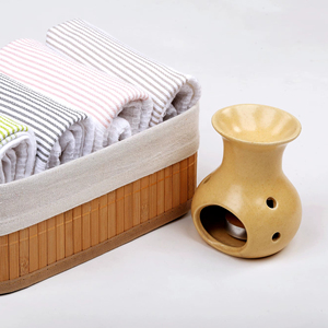 Organic Cotton Waffle Weave Dish Towels for <b>Kitchen</b> Use Soft 100% Organic Cotton Highly Absorbent Quick Drying Lint Free Strong - Product Image 1