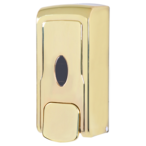 Bathroom Liquid Soap Dispenser 500ML Manual Control Wall-Mountable <b>Hands</b>-Free Commercial Use Dual Black ABS - Product Image 1
