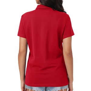 เสื้อโปโลผ้าถักคุณภาพพรีเมียมสำหรับผู้หญิง สวมใส่สบายๆ สไตล์สตรีทแวร์ แขนสั้น เหมาะสำหรับใส่ในชีวิตประจำวัน - Product Image 6