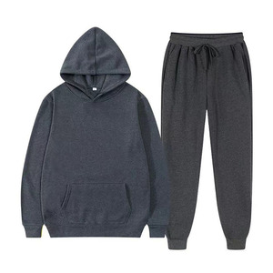 Premium Unisex Full <b>Zip</b> <b>Hooded</b> Sports Tracksuit Set Custom Athletic Jacket Jogger Pants Casual Gym Wear 100% Cotton Quick Dry - Product Image 1