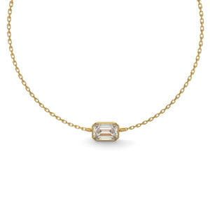 Pulsera Unisex de Oro Sólido de 18K con Diamante Cultivado en Laboratorio, Corte Esmeralda, 0.33CT, Claridad VVS2, Certificado IGI, Estilo Moderno, Simple y Lujoso para Bodas - Product Image 5