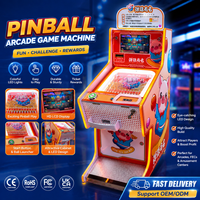Machine de jeu d'arcade pour enfants, flipper à monnayeur avec jeu de billes à récompense, équipement de divertissement intérieur