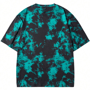 Camisetas de Hombre Extra Grandes, Transpirables, de Alta Calidad, 100% Algodón, Tie Dye, Manga Corta, Sublimación, Ropa Casual de Verano, Venta al Por Mayor 2026 - Product Image 5