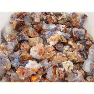 500 quilates de ágata de fuego de montaña Apache Nation Slaughter, piedra preciosa natural en bruto sin explorar, gemas sueltas sin facetar, extraídas de la tierra. - Product Image 2