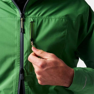 Chaqueta Cortavientos Ligera con Cremallera para Hombre, 100% Poliéster, Transpirable, Chaqueta Deportiva Personalizada - Product Image 5