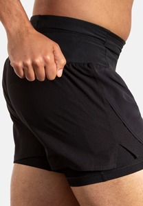 Shorts de sport double couche de qualité supérieure, légers, pour la course à pied et l'entraînement, fabriqués par un fabricant professionnel - Product Image 4