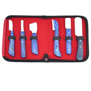 Professional Pet Coat Stripping <b>Knife</b> Kit Dog Grooming Tools for Removing Loose Hair Thinning Stainless Steel Wooden Handle - Product Image 1