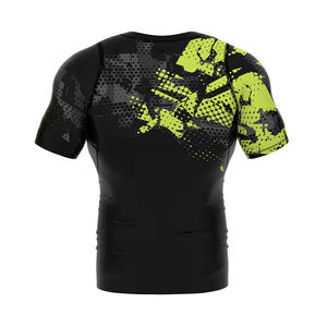 Camisetas de Compresión Rash Guard de MMA de Último Diseño para Adultos, Color Personalizado, Manga Larga, Ecológicas, Transpirables, Antibacterianas, Anti-UV - Product Image 2