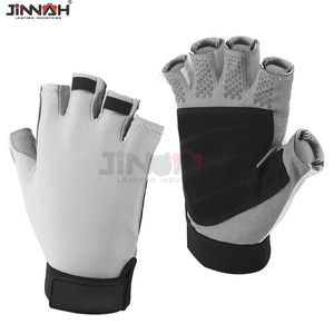 Gants de navigation unisexes compatibles écran tactile en polaire à doigts longs pour la voile, la canoë, le kayak, le ski nautique, la pêche et la chandellerie estivale - Product Image 5