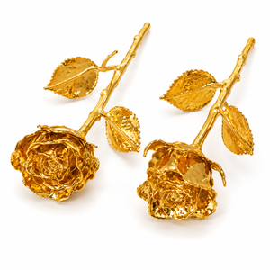 Vente en gros de roses en or 24 carats, fleurs réelles préservées dans du plaqué or, cadeaux de luxe pour la Saint-Valentin, anniversaire, rose éternelle, bon prix - Product Image 6