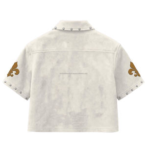 Camiseta Personalizada de Talla Grande, 100% Algodón, Estilo Vintage con Pedrería, Impresión DTG, Borde Cortado, Diseño Gráfico con Efecto Desgastado, para Hombre - Product Image 3